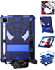 Rugged SpiderGrip Tablet Case with Kickstand & Shoulder Strap (NAVY BLUE) for iPad Air 4 / Air 5 / Pro 11 (1st / 2nd / 3rd / 4th) (Only Ground Shipping)