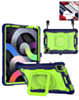 Full Body Protection Case with Square Kickstand (NAVY BLUE & GREEN) for iPad Air 4 / Air 5 / Pro 11 (1st / 2nd / 3rd / 4th) (Only Ground Shipping)