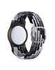 Airtag Wristband Nylon Watch Band - COLORFUL BLACK (Only Ground Shipping)