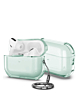 Hybrid Case with Air Cushion Technology - GREEN for Airpods 4th Gen (Only Ground Shipping)