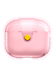 Soft Silicone Transparent Case - PINK for Airpods 4th Gen (Only Ground Shipping)