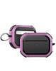 AirPods 4th Gen Rugged Armor with Keychain Case - PINK (Only Ground Shipping)