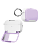 Creative Makeup Mirror Stand Holder Case - LIGHT PURPLE for Airpods 4th Gen (Only Ground Shipping)