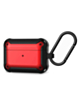 AirPods Pro (1st / 2nd Gen) ShockProof TPU+PC Case - BLACK & RED (Only Ground Shipping)