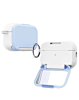 Creative Makeup Mirror Stand Holder Case  - BLUE for AirPods Pro 3 (Only Ground Shipping)