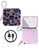Bytech Whimsy Bling Power Bank (4000 mAh) (LIGHT PURPLE) (Only Ground Shipping)