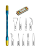 B&R CPU Repair Blade Set X1019 (10in1) (Not Returnable)