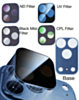 Magnetic Phone Camera Filter Kit with ND UV CPL Black Mist Filters for iPhone 17 Pro Max (DEEP BLUE) (Only Ground Shipping)