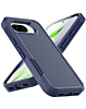 Dual Layers Shockproof Strong Case  w/Ring for Google Pixel 10A (BLUE) (Only Ground Shipping)