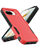 Dual Layers Shockproof Strong Case  w/Ring for Google Pixel 10A (RED) (Only Ground Shipping)