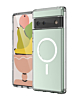 Google Pixel 6 Wireless Charging Case - CLEAR (Full Bottom Close) (Only Ground Shipping)