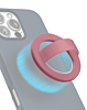 Silicone Magnetic Mount 360 Rotation Finger Smartphone Stand -SAND PINK (Only Ground Shipping)