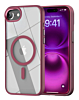 Shiny Magnetic Clear Cases - CHERRY for iPhone 7 (Only Ground Shipping)