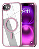 Shiny Magnetic Clear Cases - PINK for iPhone 7 (Only Ground Shipping)