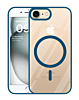 Printing Design Wireless Charging Case - DARK BLUE for iPhone 7 (Only Ground Shipping)