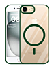 Printing Design Wireless Charging Case -DARK GREEN for iPhone 7 (Only Ground Shipping)