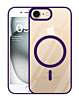 Printing Design Wireless Charging Case -DARK PURPLE  for iPhone 7 (Only Ground Shipping)