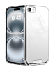 Hard Clear Case with Metal Button - CLEAR for iPhone 7 (Only Ground Shipping)