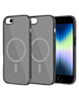 Transparent Magnetic Shockproof Case -BLACK for iPhone 6 / 6S / 7G / 8G / SE (Only Ground Shipping)