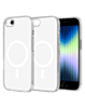 Transparent Magnetic Shockproof Case - WHITE for iPhone 6 / 6S / 7G / 8G / SE (Only Ground Shipping)