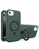 Support Heavy Duty Case with Wireless Charging Kickstand - DARK GREEN for iPhone 7 / 8 (Only Ground Shipping)