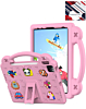 Shockproof Handle Case - PINK for iPad 10 2022 (10.9") / iPad 11 (A16) / Air 11 2024 / Air 4 / Air 5 / Pro 11 (All Models) (Only Ground Shipping)