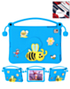 Kids Shockproof Tablet Case with Bee Handle Stand (NAVY BLUE) for iPad 5 (2017) / iPad 6 (2018) / Air 1 / Air 2 / Pro 9.7 (Only Ground Shipping)