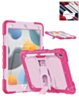 Heavy Duty Shockproof Tablet Case with Kickstand (HOT PINK & PINK) for iPad 10.2" (7th / 8th / 9th) / Air 3 / Pro 10.5 (Only Ground Shipping)