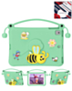 Kids Shockproof Tablet Case with Bee Handle Stand (LIGHT CYAN) for iPad 10.2" (7th / 8th / 9th) / Air 3 / Pro 10.5 (Only Ground Shipping)