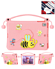 Kids Shockproof Tablet Case with Bee Handle Stand (PINK) for iPad 10.2" (7th / 8th / 9th) / Air 3 / Pro 10.5 (Only Ground Shipping)