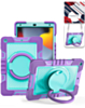 Multi-Functional Rugged Swivel Stand Case with Shoulder Strap (PURPLE) for iPad 10.2" (7th / 8th / 9th) / Air 3 / Pro 10.5 (Only Ground Shipping)