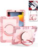 Multi-Functional Rugged Swivel Stand Case with Shoulder Strap (PINK) for iPad 10.2" (7th / 8th / 9th) / Air 3 / Pro 10.5 (Only Ground Shipping)