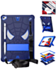 Rugged SpiderGrip Tablet Case with Kickstand & Shoulder Strap (NAVY BLUE) for iPad 10.2" (7th / 8th / 9th) / Air 3 / Pro 10.5 (Only Ground Shipping)