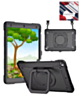 Full Body Protection Case with Square Kickstand (BLACK) for iPad 10.2" (7th / 8th / 9th) / Air 3 / Pro 10.5 (Only Ground Shipping)