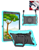 Full Body Protection Case with Square Kickstand (LIGHT BLUE & BLACK) for iPad 10.2" (7th / 8th / 9th) / Air 3 / Pro 10.5 (Only Ground Shipping)