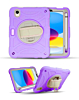 Hand Adjustable Heavy Duty Case with Shoulder Strap - LILAC for iPad 10 2022 (10.9") / iPad 11 (A16) (Only Ground Shipping)