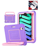 SoftShield Tablet Case with Handle Stand (PURPLE) for iPad 10 2022 (10.9") / iPad 11 (A16) (Only Ground Shipping)