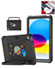 Kids SpaceGrip Tablet Case with Handle Stand (BLACK) for iPad 10 2022 (10.9") / iPad 11 (A16) (Only Ground Shipping)