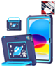 Kids SpaceGrip Tablet Case with Handle Stand (DARK BLUE) for iPad 10 2022 (10.9") / iPad 11 (A16) (Only Ground Shipping)