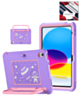 Kids SpaceGrip Tablet Case with Handle Stand (PURPLE) for iPad 10 2022 (10.9") / iPad 11 (A16) (Only Ground Shipping)