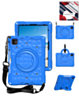 HaloRing 360 Tablet Case with Shoulder Strap (BLUE) for iPad 10 2022 (10.9") / iPad 11 (A16) (Only Ground Shipping)