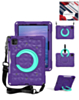 HaloRing 360 Tablet Case with Shoulder Strap (PURPLE) for iPad 10 2022 (10.9") / iPad 11 (A16) (Only Ground Shipping)