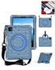 HaloRing 360 Tablet Case with Shoulder Strap (SLATE BLUE) for iPad 10 2022 (10.9") / iPad 11 (A16) (Only Ground Shipping)