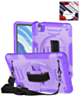 Shockproof Tablet Case with Rotating Hand Strap & Shoulder Strap Kickstand (PURPLE) for iPad 10 2022 (10.9") / iPad 11 (A16) (Only Ground Shipping)