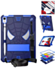 Rugged SpiderGrip Tablet Case with Kickstand & Shoulder Strap (NAVY BLUE) for iPad 10 2022 (10.9") / iPad 11 (A16) (Only Ground Shipping)