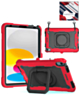Full Body Protection Case with Square Kickstand (RED & BLACK) for iPad 10.2" (7th / 8th / 9th) / Air 3 / Pro 10.5 (Only Ground Shipping)