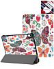 Old Style Notebook Design Case - BUTTERFLY for iPad Air 11 2024 / 10 2022 (10.9") / Air 4 / Air 5 / Pro 11 (1st / 2nd / 3rd / 4th) (Only Ground Shipping)