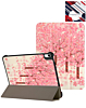 Old Style Notebook Design Case - PINK TREES for iPad Air 11 2024 / 10 2022 (10.9") / Air 4 / Air 5 / Pro 11 (1st / 2nd / 3rd / 4th) (Only Ground Shipping)