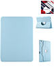 361 Degree Swivel Stand Folio Flip Smart Case - LIGHT BLUE for iPad 10 2022 (10.9") / iPad 11 (A16) (Only Ground Shipping)