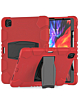 Full Body Protection Stand Case - RED for iPad Pro 11 (5th / 2024) (Only Ground Shipping)